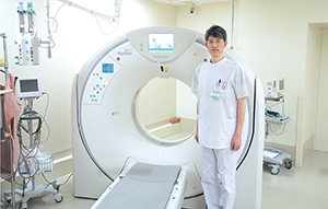 検査部門では心臓CTなどを高スループットで実施