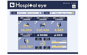 Hospital eye トップ画面