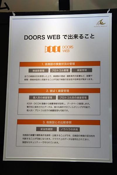 「DOORS WEB」の3つの機能
