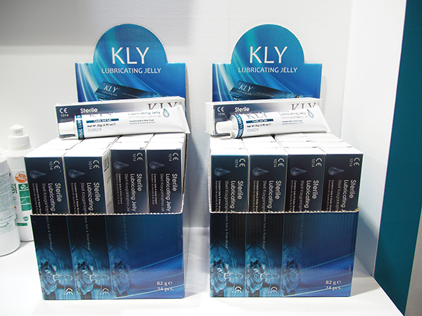 リドカイン非含有の潤滑補助剤KLY滅菌潤滑ジェリー