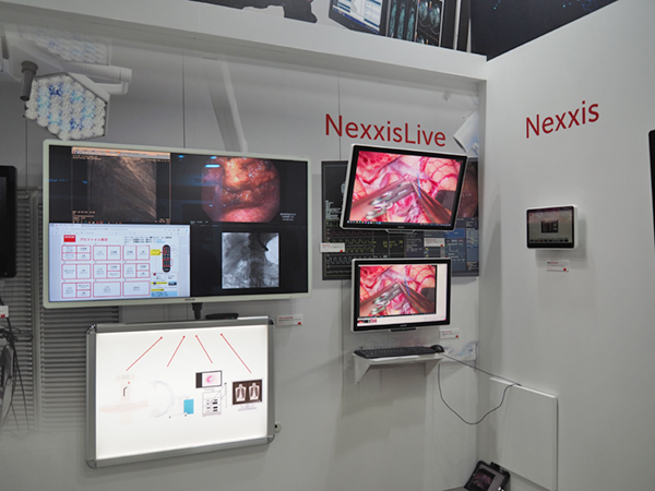 非圧縮IPビデオソリューション「Nexxis」による映像配信環境を再現
