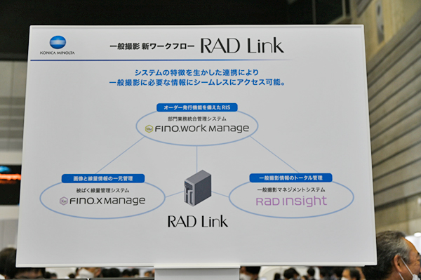 「RAD Link」はシステム連携により一般撮影のワークフローを最適化
