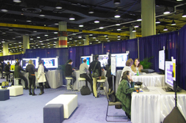 Lakeside Leaning Centerでの発表の様子（RSNA2011）