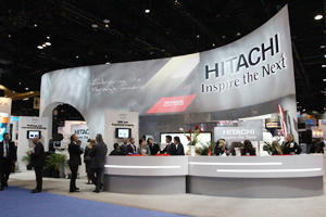 Hitachi Medical Corporation and Hitachi Aloka Medical Ltd（日立メディコ＆日立アロカメディカル）ブース