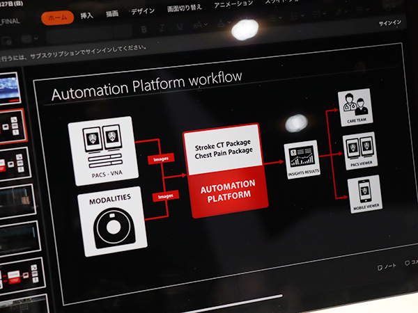 統合プラットフォーム「Automation Platform」のワークフロー