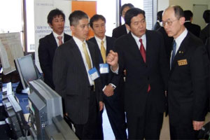 日本GEグループ 機器デモンストレーション