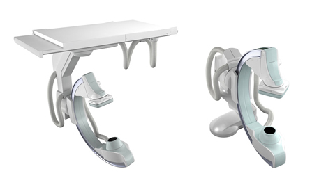 (左)天井走行タイプ C12 package(右)床置タイプ F12 package