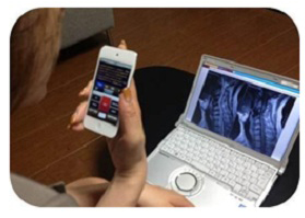 AmiVoice Smart for Radiology サービスの利用イメージ