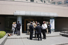 会場入口の様子