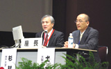 座長を務めた杉村和朗氏(神戸大学)と土井司氏(大阪大学医学部附属病院)