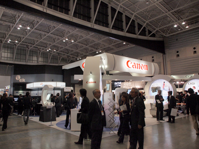 キヤノンマーケティングジャパン/エルクコーポレーションブース