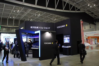 横河医療ソリューションズブース