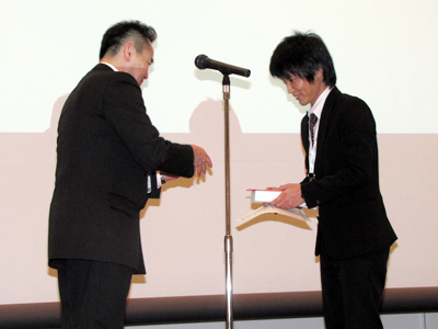 優秀学生賞 徳禮将吾(九州大学大学院) 甲斐征八(九州大学大学院) <欠席>