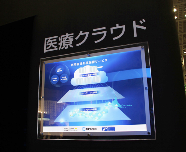NTT西日本などと提携した医療機関向けクラウドサービス