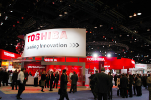 Toshiba Medical Systems Corporationのブース全景