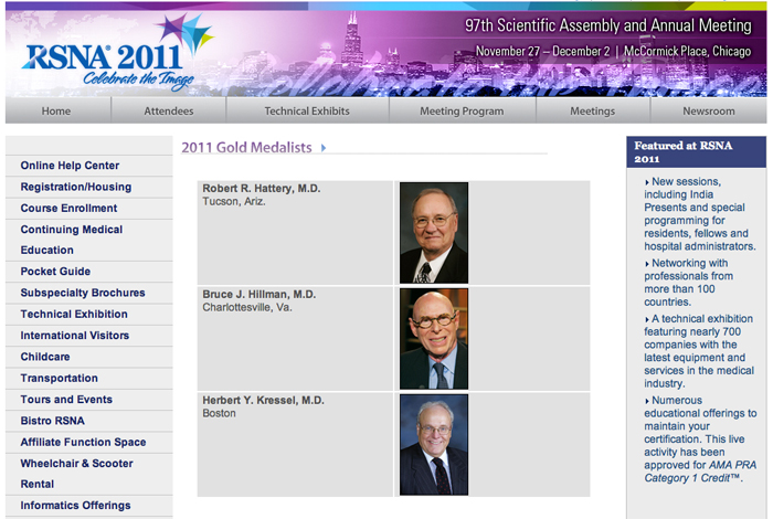 RSNA 2011ŏЉĂS[h_Xg3