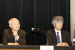 座長:酒巻哲夫氏(左)と折井孝男氏(右)
