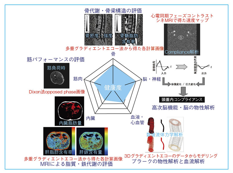 図3 健康モニタリング部門で行われている研究テーマ