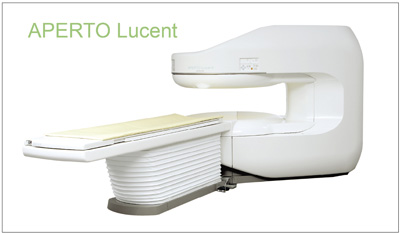 図1 0.4TオープンMRI「APERTO Lucent」