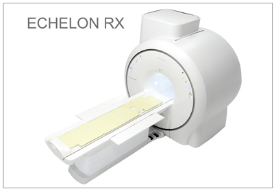 図1 1.5T超電導型MRI「ECHELON RX」