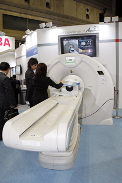 160列のヘリカルスキャンが可能なADCT「Aquilion ONE Volume Evolution Edition」