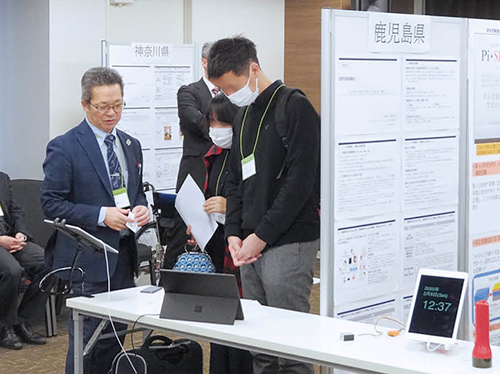 成果報告会では、実機によるデモンストレーションを実施