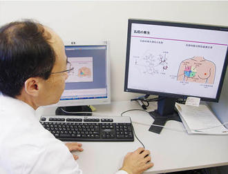 イラストなどを使って患者への説明にも活用