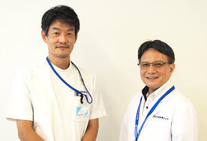 ▲太田喜久夫氏（右）と和田陽介氏（左）