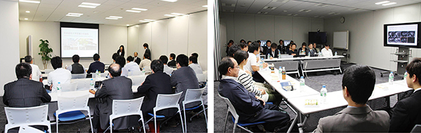 終了後に行われた併催の関東ECHELON ユーザーズミーティング