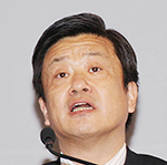 開催の挨拶をする吉野仁志 氏（執行役員CT・MRI事業部長）