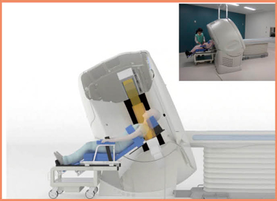 図2　Offset Sliding CT chairによる撮影