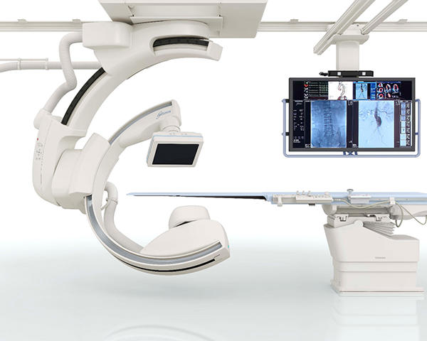 天井走行式・ダブルスライドCアームの「Alphenix Sky＋」