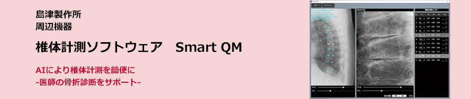 椎体計測ソフトウェア　Smart QM