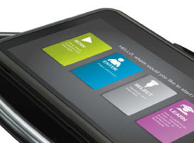 全面タッチパネル