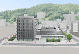 高精度放射線治療センター（仮称）完成予想図