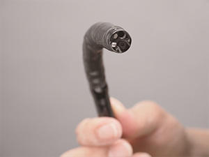 上部消化管汎用ビデオスコープ「OLYMPUS GIF-H290Z」の先端