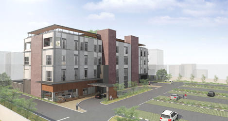 Sunrise Japan Hospital Phnom Penh（2016年度オープン予定）出典：SHS