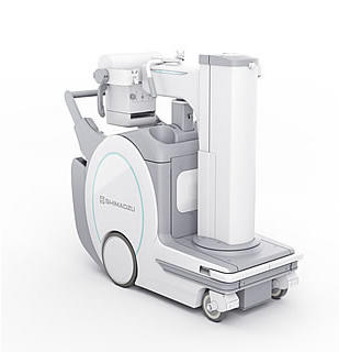 デジタル式回診用X線撮影装置「MobileDaRt Evolution MX8 Version」（走行時の例）