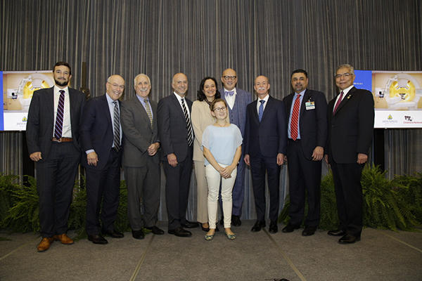 記念式典の様子 