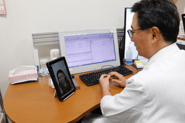 オンライン診療の実施イメージ