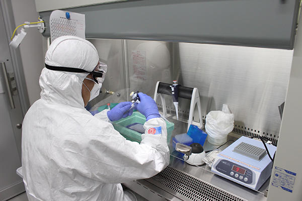 島津テクノリサーチの新設検査室