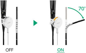 「AttachBend」操作部と第二わん曲部