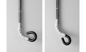 装着方向に応じて，任意の方向にわん曲可能