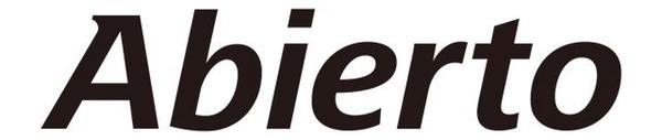 「Abierto」ロゴ