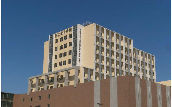 日立総合病院本館棟 外観