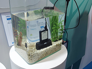 WD-10Dシリーズの優れた防水性能をアピール