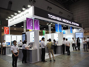 東芝メディカルシステムズブース