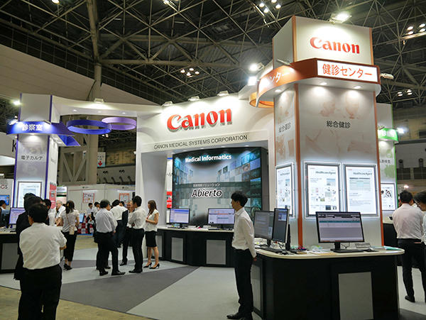 キヤノンメディカルシステムズブース