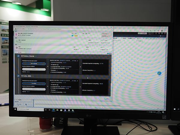 「INFINITT DoseM」は核医学検査の被ばく線量管理も可能