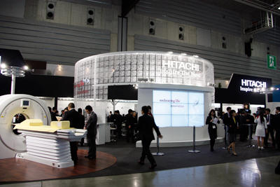 日立メディコ/日立アロカメディカルブース